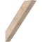 Ekena Millwork 5 1/2"W x 28"D x 32"H Traditional Smooth Knee Brace, Douglas Fir BRC06X28X32TRA00SDF - alternate 1